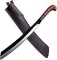 Condor Tool and Knife, Duku Machete, 15-1/2in Blade, Wood Handle with Sheath