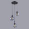 CLAXY Ecopower Vintage Kitchen Linear Island Glass Chandelier Pendant Lighting Fixture- $116.20 MSRP