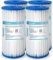 Membrane Solutions Big Blue Pleated Water Filter Home 10