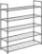 SONGMICS 5-Tier Shoe Rack, Metal Storage Shelves Hold up to 25 Pairs of Shoes