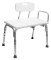 Carex Transfer Bench w/ Back Reversible Right or Left Handed Entry Shower Chair $42.99 MSRP