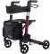 ELENKER Medical Rollator Walker, Foldable Stable Compact Rolling Walker