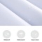 Oxdigi White Peel and Stick Wallpaper Self Adhesive Contact Paper Decorative Removable Film 24