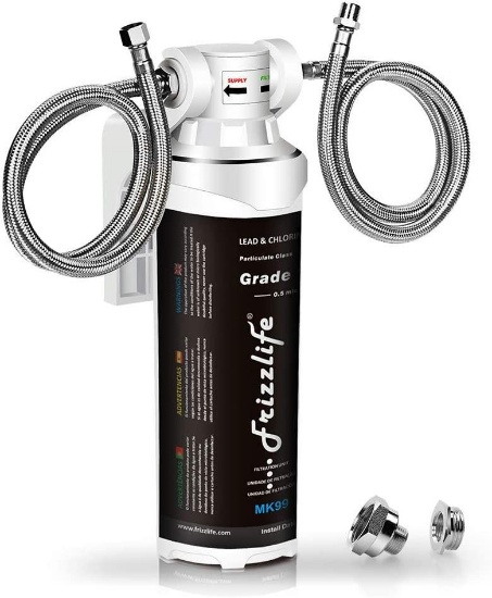 Frizzlife Under Sink Water Filter System-High Capacity Direct Connect (MK99) - $84.95 MSRP