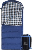 Redcamp Cotton Flannel Sleeping Bag for Adults $39.99