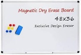 Board2by Magnetic Dry Erase Whiteboard 48x36
