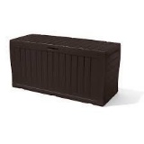 Keter Marvel Plus 71 Gallon All-Weather Storage Deck Box Brown - $64.49 MSRP