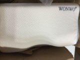 Wonwo Memory Foam Pillow, Orthopedic Contour Cervical Sleeping Pillow for Neck Pain