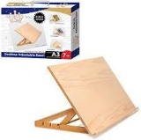 Lucky Crown US Art Adjustable Wood Desk Table -Light Weight, Easel with Strong Support - $29.98 MSRP