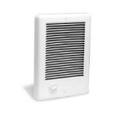 Cadet Com-Pak 1,000-Watt 120-Volt Fan-Forced In-Wall Electric Heater in White - $115.00 MSRP