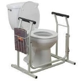 Drive Stand Alone Toilet Safety Rail, Commode