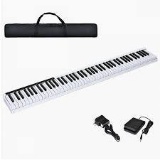Costway 88-Key Portable Electronic Piano with Handbag - Musical Keyboards