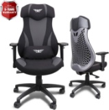 Acethrone PC Gaming Chair Ergonomic Office Chair Desk with Lift Headrest and Armrests (W185)