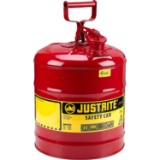 Justrite Type I Safety Can, Five-Gallon Gasoline Can