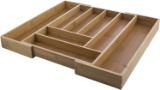 Chef's Secret Bamboo Drawer Organizer - $19.89 MSRP