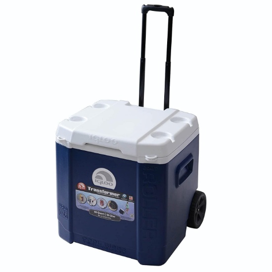 Igloo Ice Cube Roller Cooler (60-Quart), $250.00 MSRP