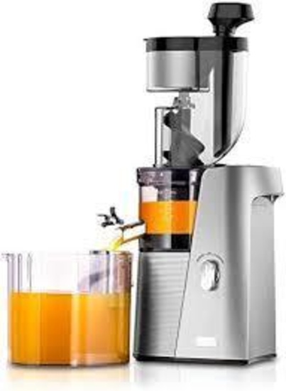 SKG A10 Slow Masticating Juicer Wide Chute Cold Press Anti-oxidation BPA Free, Silver - $299.00 MSRP