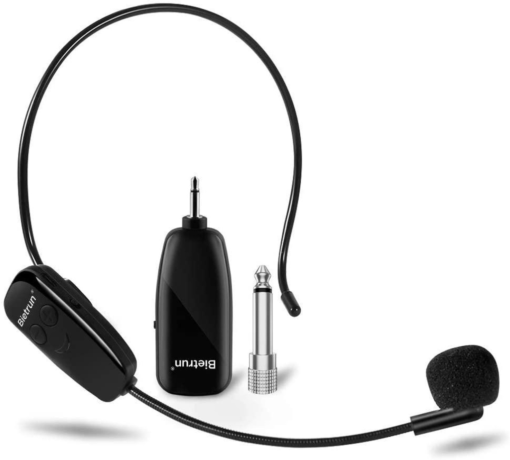 Bietrun Wireless Microphone Headset, WXM01 - $27.59 MSRP | Estate &  Personal Property | Online Auctions | Proxibid