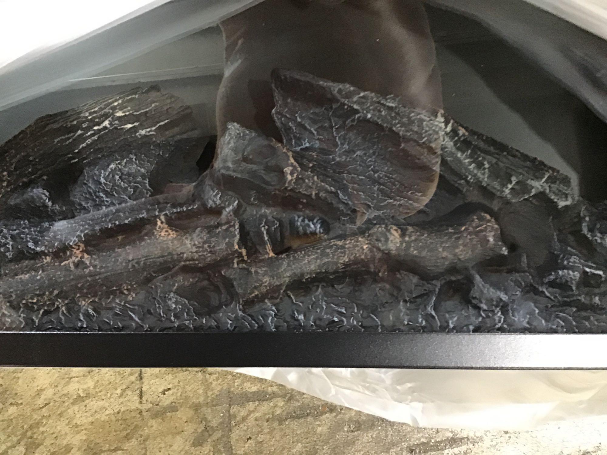 Electric Fireplace Insert Model F18V66L, Wood | Proxibid