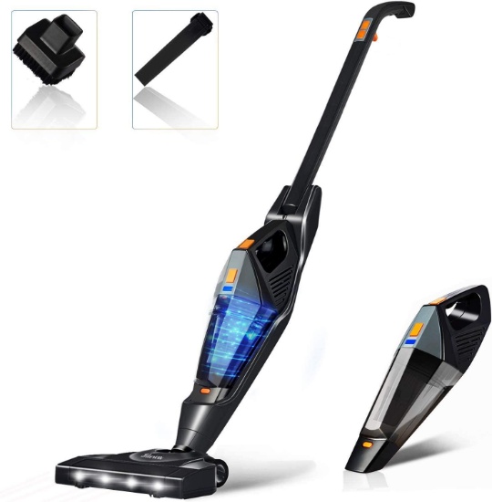 Cordless Vacuum, Hikeren Stick Vacuum Cleaner - $61.60 MSRP