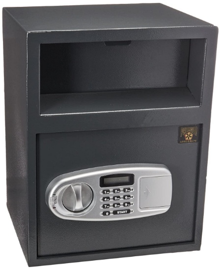 Paragon Lock and Safe Digital Depository Front Load Cash Vault Drop Safe Box (83-DT5931)