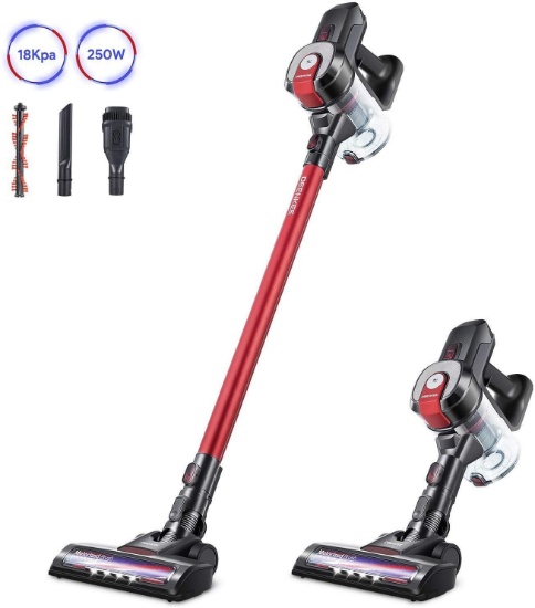 Deenkee Cordless Vacuum DS100, 6 in 1 Handheld Stick Vacuum Cleaner 18KPa 250W Powerful $168.99 MSRP