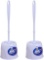 Mr. Siga Toilet Bowl Brush and Caddy, Dia 12cm x 38cm Height, Pack of 2 Set $11.99 MSRP