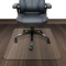 PVC Chair Mat for Hard Floor, Transparent Computer Chair Floor Protector for Office and Home
