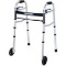 Health Line Massage Products Compact Trigger Release 350 lbs Folding Walker with 5