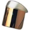 Oberon 4125B FF Gold Metalized Heat-Reflective Face Shield