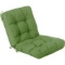 Qilloway Outdoor Seat/Back Chair Cushion (Dark Green)
