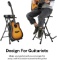 Donner High-Density Sponges Guitar Seat, Foot Stool Guitar with Guitar Holder