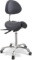 Master Massage Berkeley Ergonomic Split Seat Style Backrest Saddle Stool With Two Tilting Option
