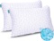 Qutool 2-Pack Cooling Bed Pillows for Sleeping, Washable Removable Cover Queen Size - $50.99 MSRP