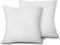 Edow Throw Pillow Inserts, Set of 2 Lightweight Down Alternative Polyester Pillow $11.99 MSRP