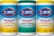 Clorox Disinfecting Wipes Value Pack, 75 Ct Each, Pack of 3 (Package May Vary) - $9.98 MSRP