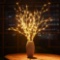 Twinkle Star 150 LED Lighted Tree Branches 3 Pack Artificial Branches Plug in