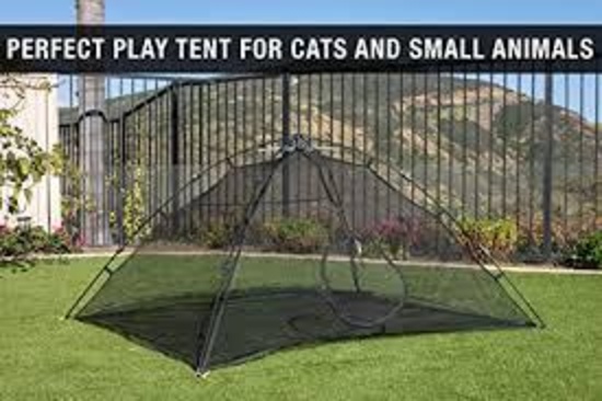 Outback Jack Outdoor Cat Enclosures For Indoor Cats [Portable Cat Tent, Cat Tunnel, and Playhouse]