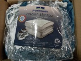 Pure Warmth Soft Velour Sherpa Electric Heated Warming Blanket Digital