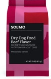 Amazon Brand - Solimo Basic Dry Dog Food with Grains (Chicken or Beef Flavor)
