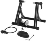 Songmics Indoor Bike Trainer Stand, Reduces Noise, Curvy Stable Frame USBT01B