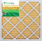 FilterBuy 18x22x1 MERV 11 Pleated AC Furnace Air Filter, 18x22x1 ? Gold