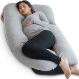PharMeDoc Pregnancy Pillow, U-Shape Full Body Maternity Pillow, Grey (BPU-J01-GY) $39.99 MSRP
