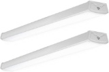 Sunco Lighting 2 Pack Wraparound LED Shop Light,4 FT,Linkable,40W,3500 LM,5000K Daylight $50.72 MSRP