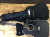 Vangoa 12 Strings Guitar Acoustic Electric, Black