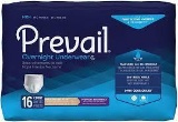 Prevail Overnight Absorbency Protective Underwear for Men Large/Extra Large 16 Count (1 Pack)