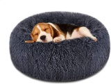 Savfox Long Plush Comfy Calming and Self-Warming Pet Bed