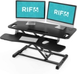 RIF6 Adjustable Height Standing Desk Converter-37.4
