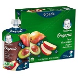 Gerber Organic 2nd Foods Pear Blueberry Apple Avocado Pouch