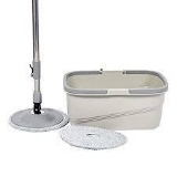 Spin Mop and Bucket Set, Rotating Mop Bucket Floor Cleaning System